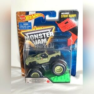 Hot Wheels Monster Jam SOLDIER FORTUNE 2015 Die Cast (Before Spin Master)